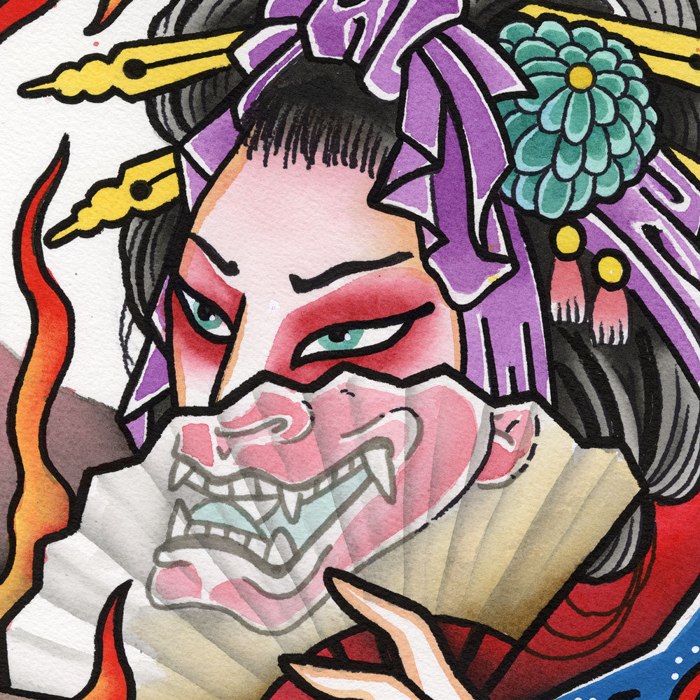 GEISHA PRINT