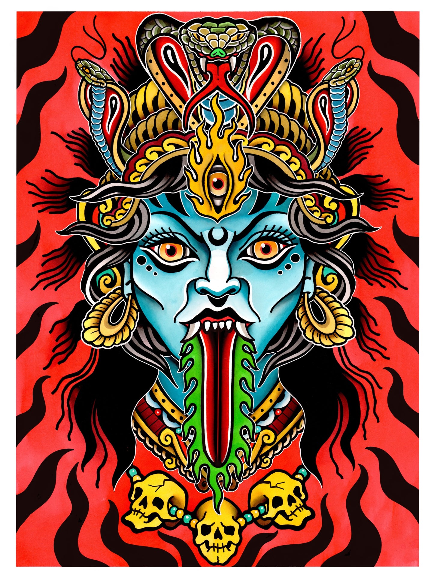 KALI Fine Art Print