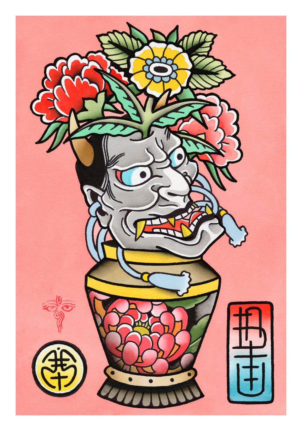 PINK VASE PRINT