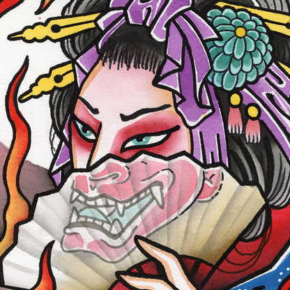 GEISHA PRINT