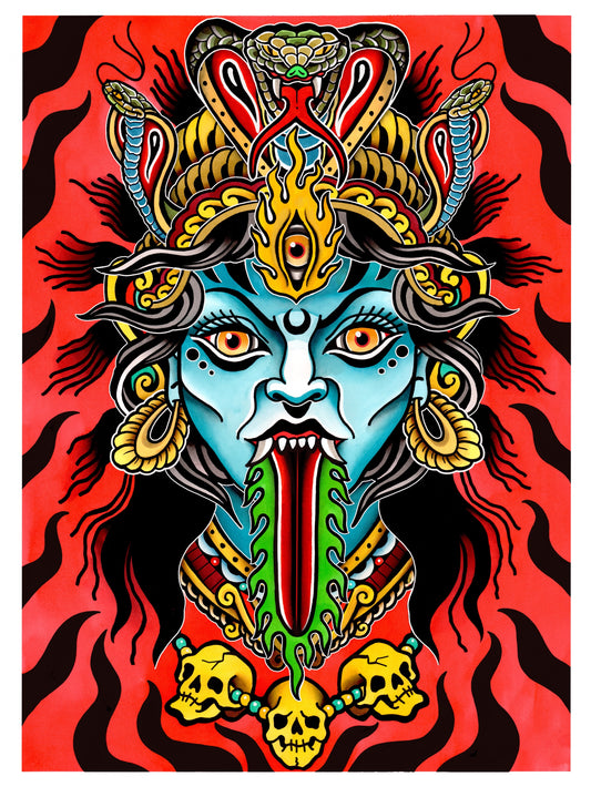 KALI  Fine Art Print