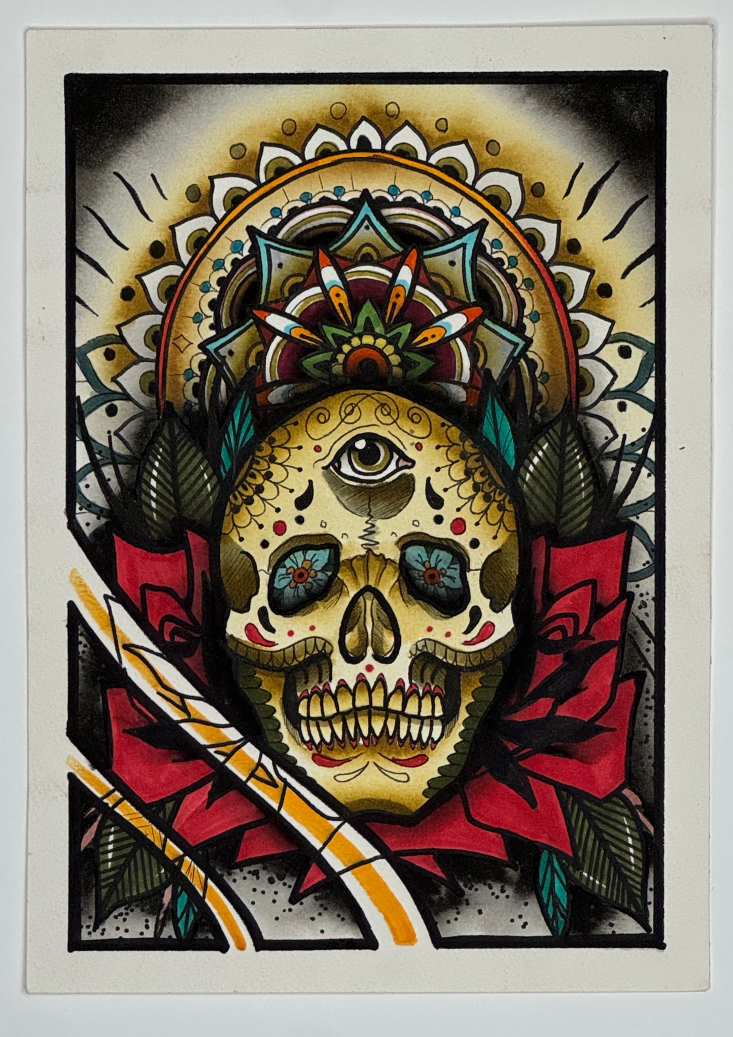 SKULL MANDALA