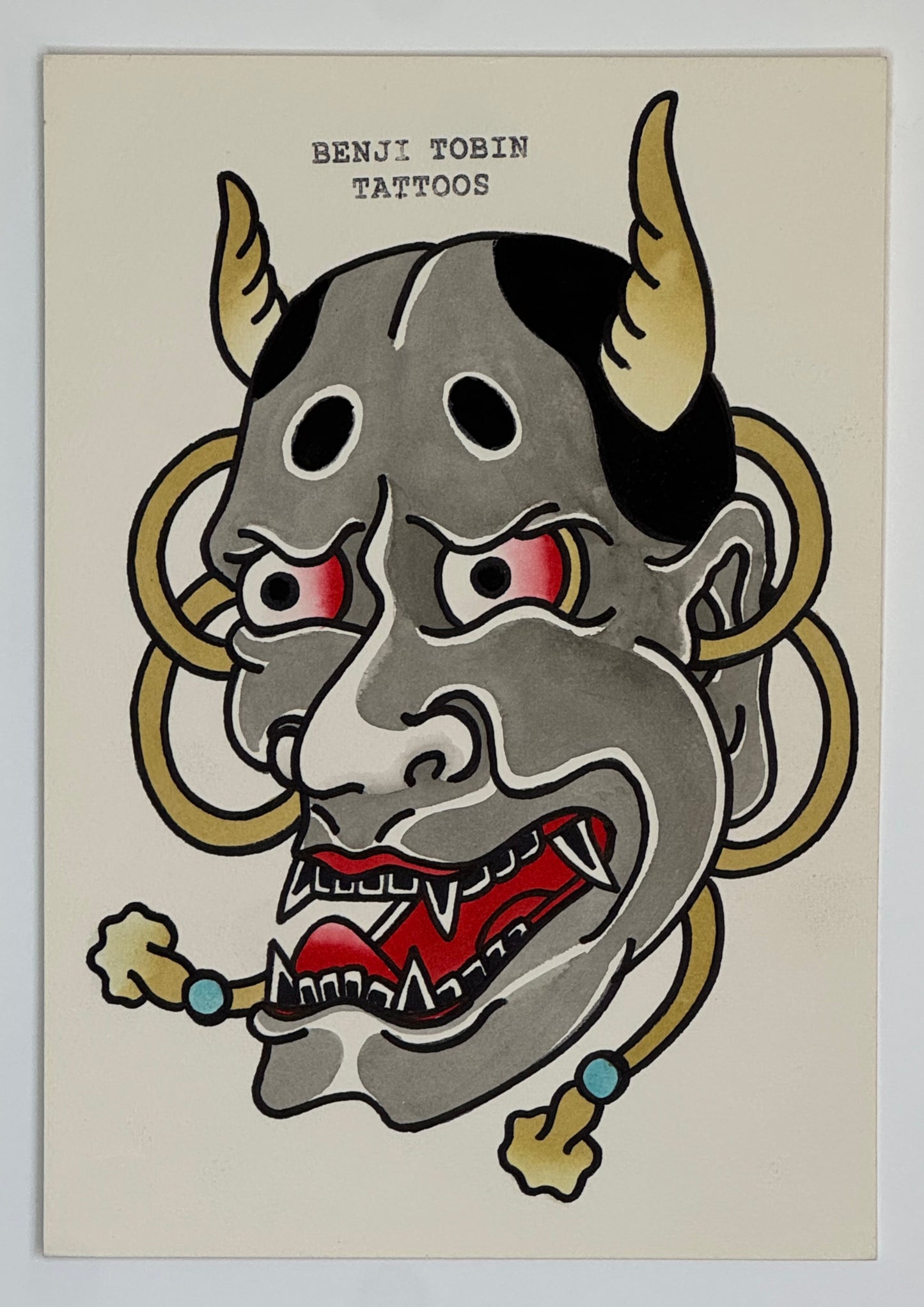 SMALL GRAY HANNYA