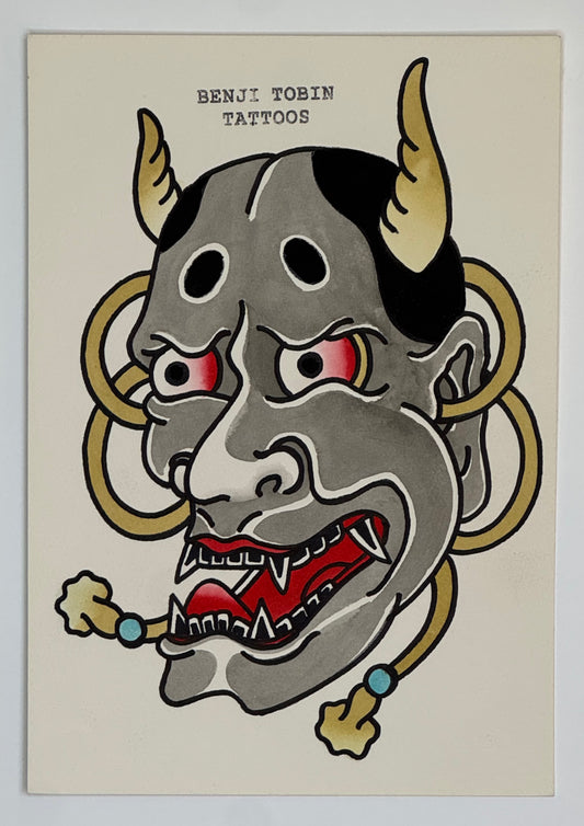 SMALL GRAY HANNYA