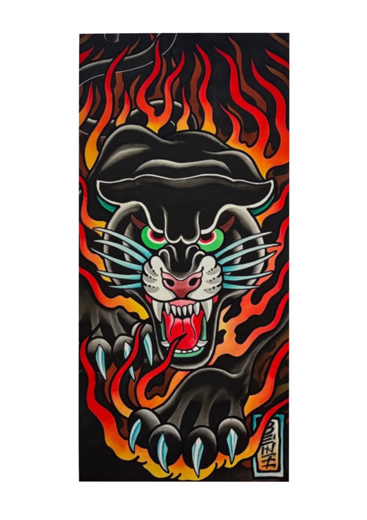FLAMING PANTHER